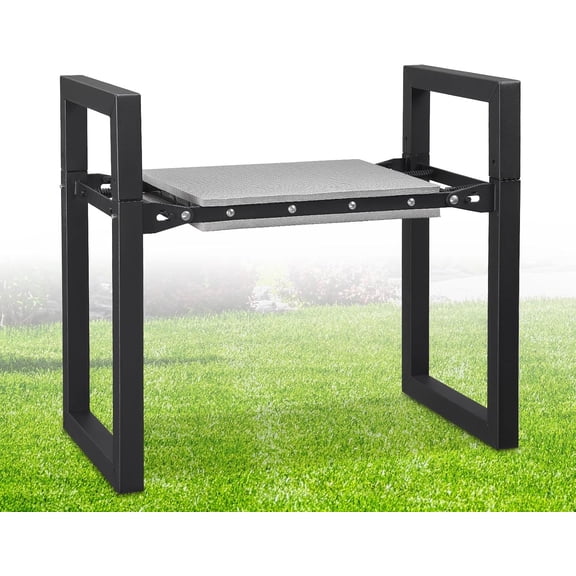 Garden Kneeling Stool Foldable, 2-in-1 Portable Kneeler and Seat with 12.6" Extra Wide Thickened Cushion, Comfortable for Gardening, Weeding, Outdoor Use - Support Up to 330lbs, Lightweight & Sturdy