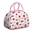 thumbnail image 1 of Garden Ladybug Print Lunch Bag – Adorable Red Ladybird Pattern, Fun and Cute Insect Style for Everyday Use, 1 of 4