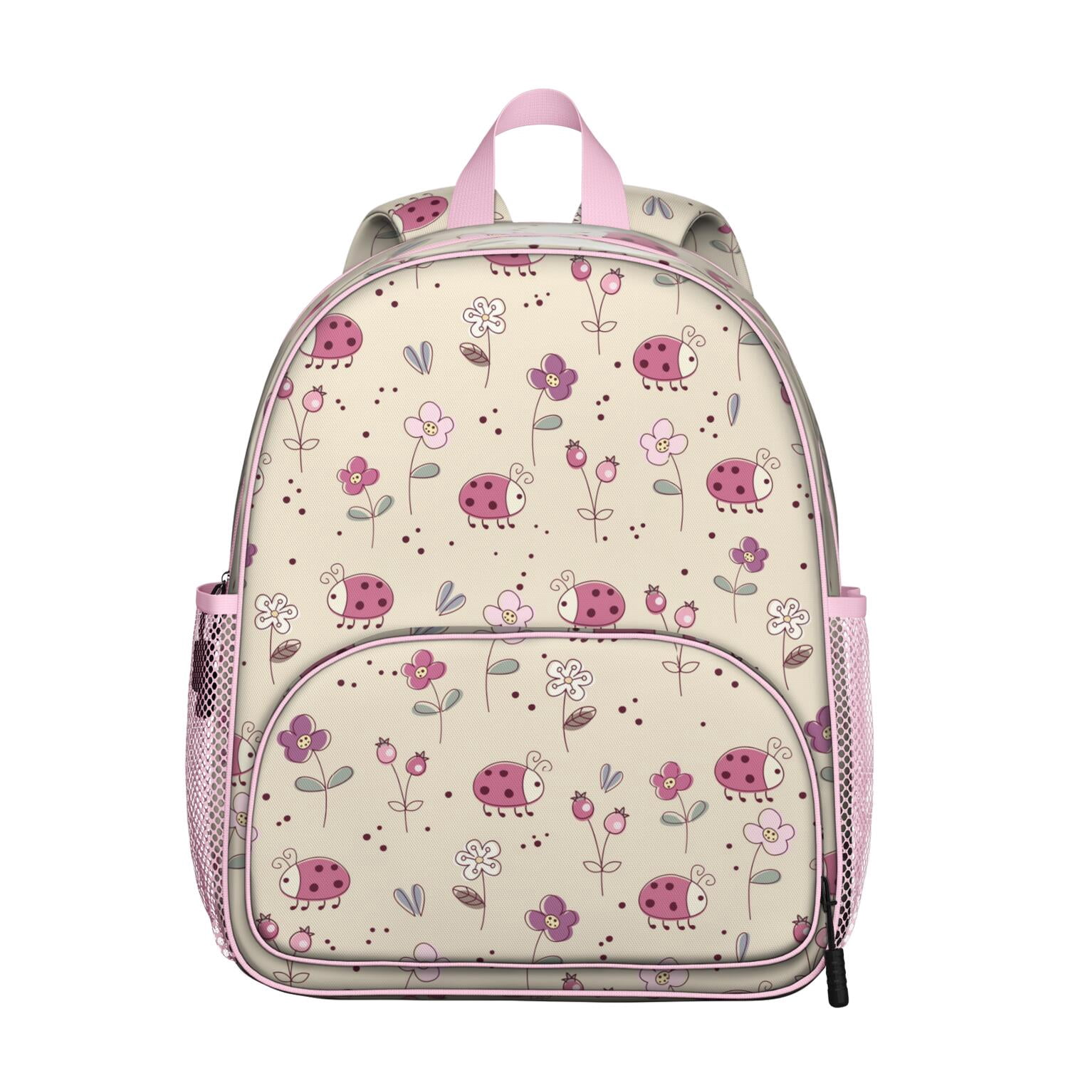 Garden Ladybug Student Backpack – Nature Insect Cartoon 