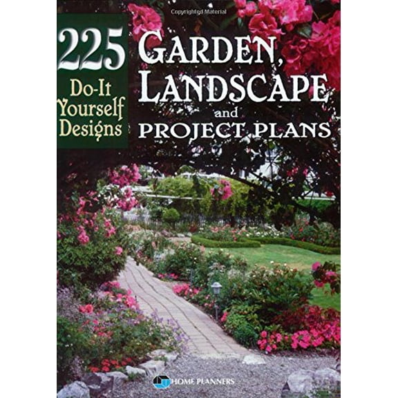 Pre-Owned Garden, Landscape and Project Plans: 225 Do-It-Yourself Designs (Paperback) by Inc Home Planners