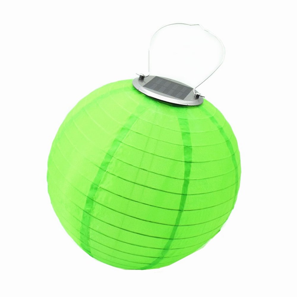 Waterproof LED Solar Chinese Lantern – Rechargeable Hanging Lamp With Warm Light, 20cm, For Weddings, Gardens & Outdoor Parties