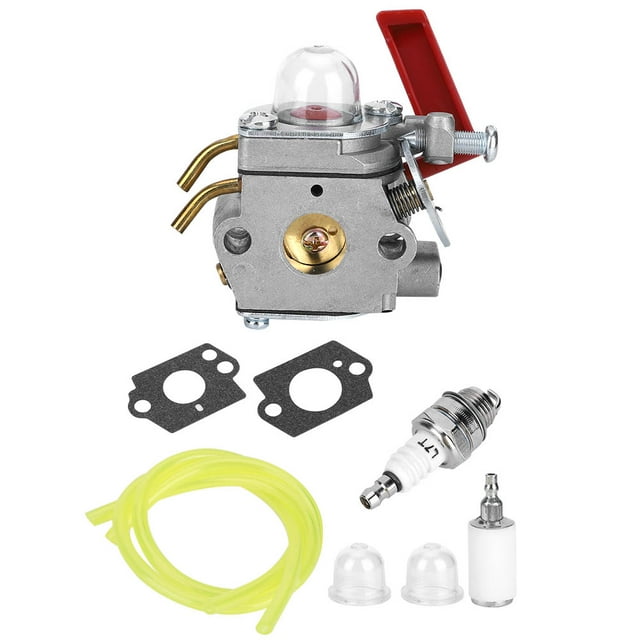 Garden Lawn Mover Trimmer Carburetor Kit for Homelite UT‑33600A 26cc