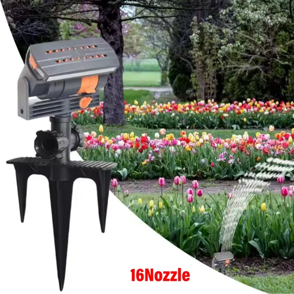 Garden Lawn Sprinkler Auto Oscillating Spray Grass Watering Irrigation System
