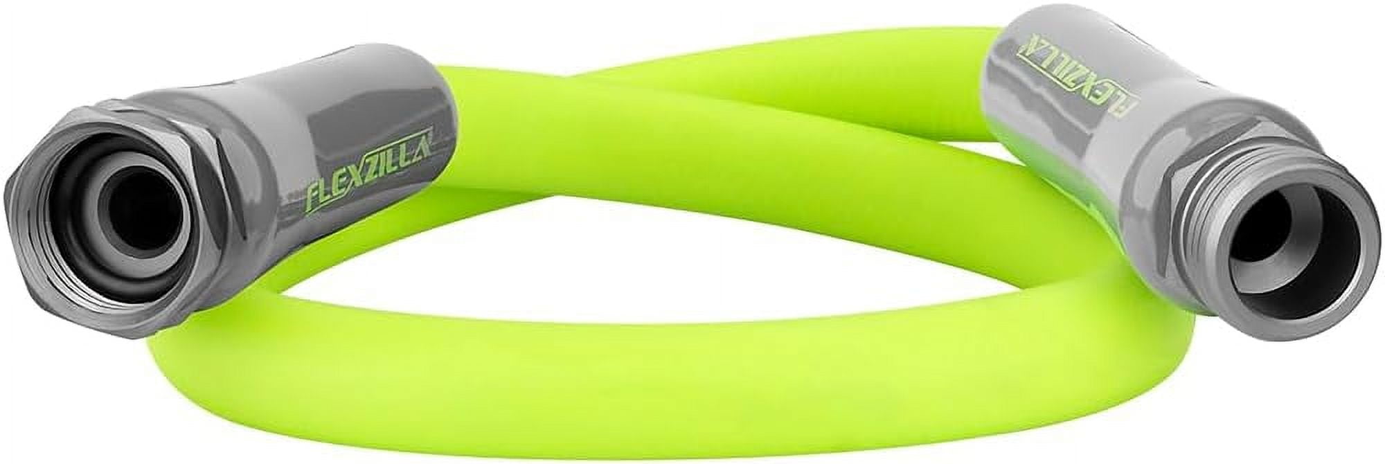 Garden Lead-in Hose 5/8 in. x 3 ft., Lightweight All-Weather Water Hose, Durable and Flexible, Leak-Free Connections