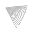 thumbnail image 1 of Garden Leaf Rake, Garden Rakes for Lawns Leaves with Adjustable Handle Strong Tines Plastic Head Shrub Rake, Yard Garden Rake for Lawns, Grass, Flower Beds Leaves Cleaning, 1 of 1