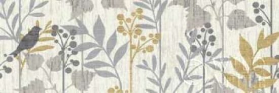 Garden Leaves Panel I Canvas Art - Wild Apple Portfolio (8 x 24)
