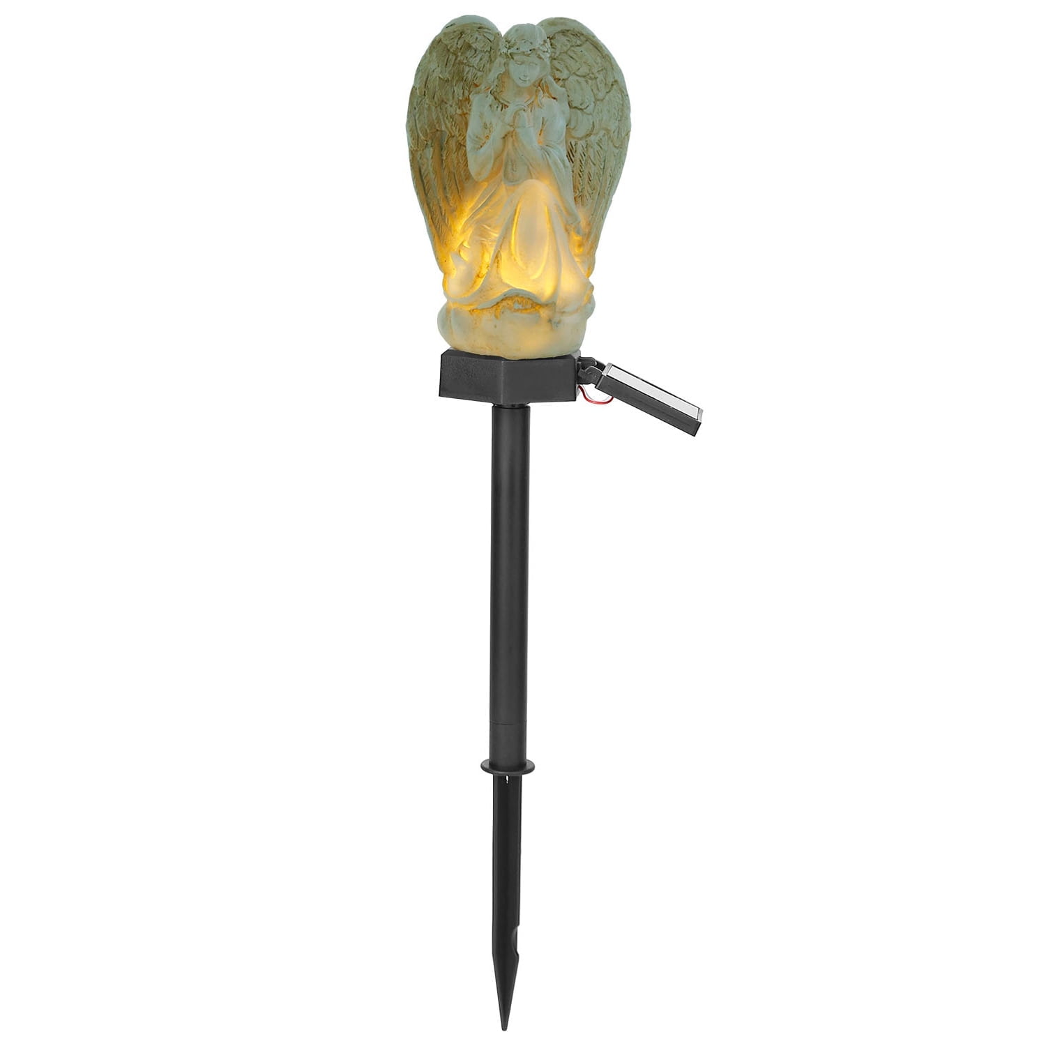 Garden Light LED Solar Praying Angel Statue Decoration Angel Lamp IP65 Waterproof Outdoor Landscape Lawn Lamps For Yard  Walkway Patio