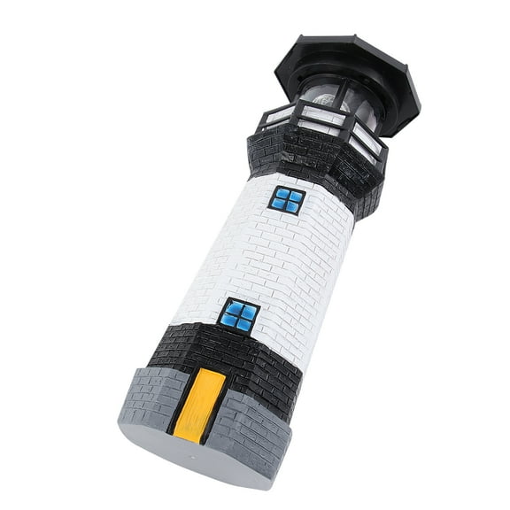 Garden Lighthouse Outdoor Lawn Ornaments The Solar Unique Creative LED Decorative Lamp Landscape Lights