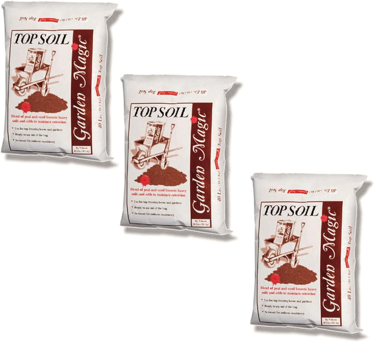 Garden Magic Indoor and Outdoor Organic Planting Potting Topsoil Mix