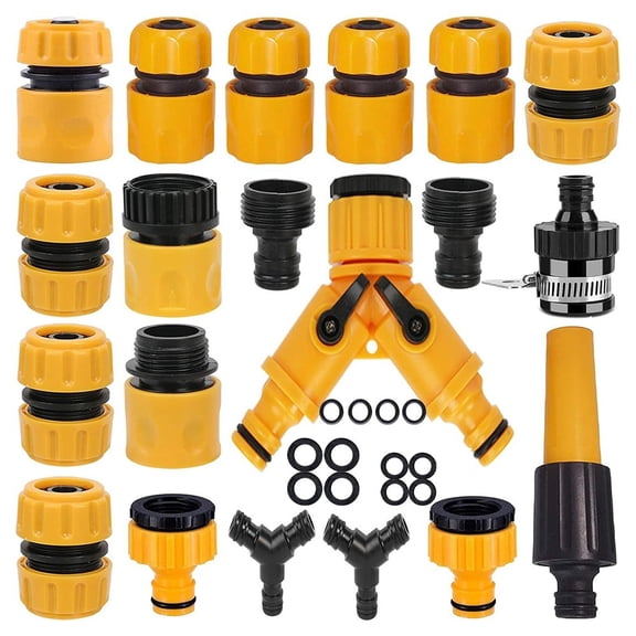 Garden Maintenance Garden Hose Connectors Hose Repair Set Tool-Free Installation