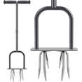 thumbnail image 1 of Runstore Garden Manual Twist Tiller, All-Steel Claw Cultivator with 6 Curved Claws, Heavy Duty Hand Tiller Garden Claw for Gardening Bed & Flower Box, 1 of 8