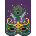 thumbnail image 1 of Magnolia Garden Flags M010060 13 x 18 in. Mardi Gras Mask Polyester Garden Flag, 1 of 1