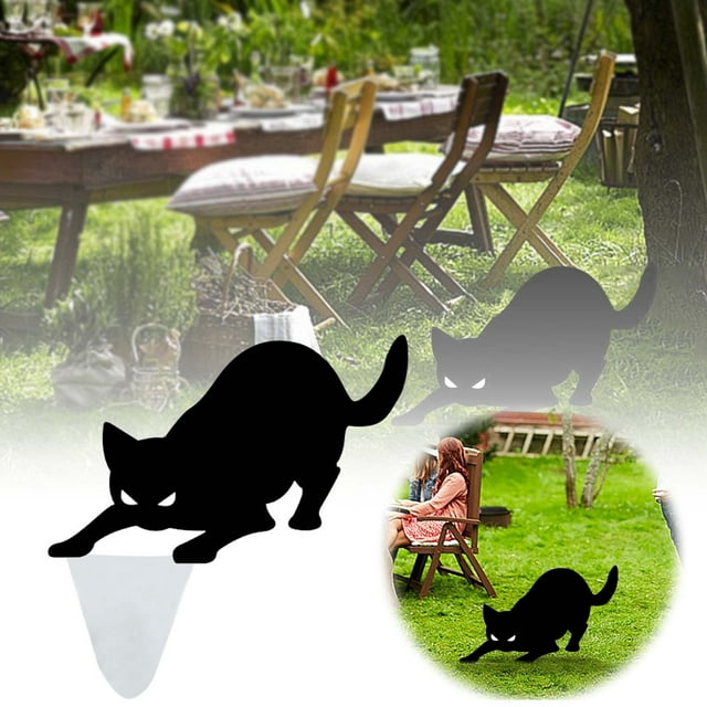 Garden Markers for Outdoor Sod Staples Metal Beware of Dog Sign