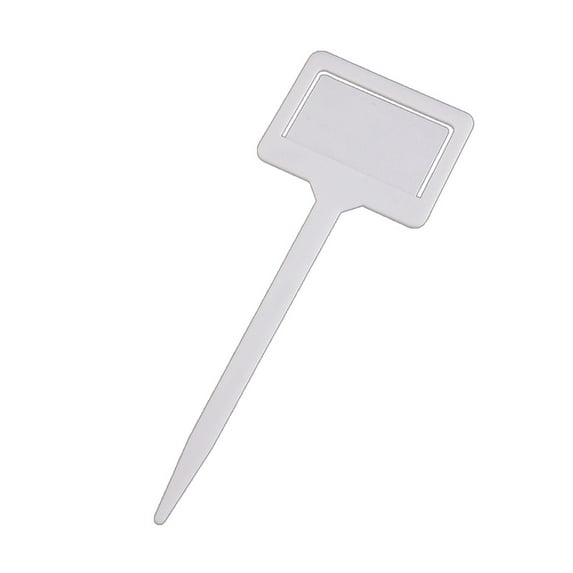 Garden Markers Plant Labels, 10 Pcs T-Type Plant Tags Outdoor Garden Sign Reusable Waterproof Plant Marker for Nursery Flowers Potted, for Outdoor Indoor Garden Plant (Colourful)