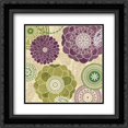 thumbnail image 1 of Garden Melody I 2x Matted 20x20 Black Ornate Framed Art Print by Charron, Veronique, 1 of 2