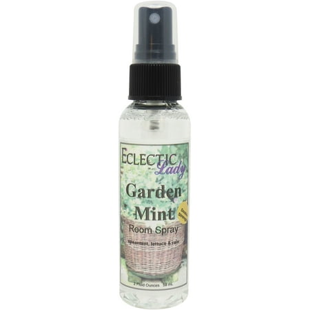Garden Mint Room Spray by Eclectic Lady (Double Strength), 2 Ounces, Fragrant Aromatic Room Mist For Home, Room, Office