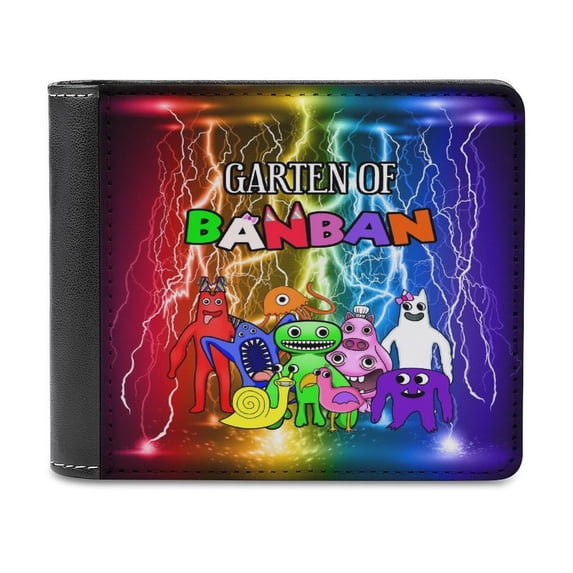 Garden Monster Animal Banban Wallet for Men Leather Purse Clutch Card ...