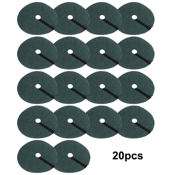 Garden Mulch Rings 20PCS for Suppression and Airflow Around Tree Roots