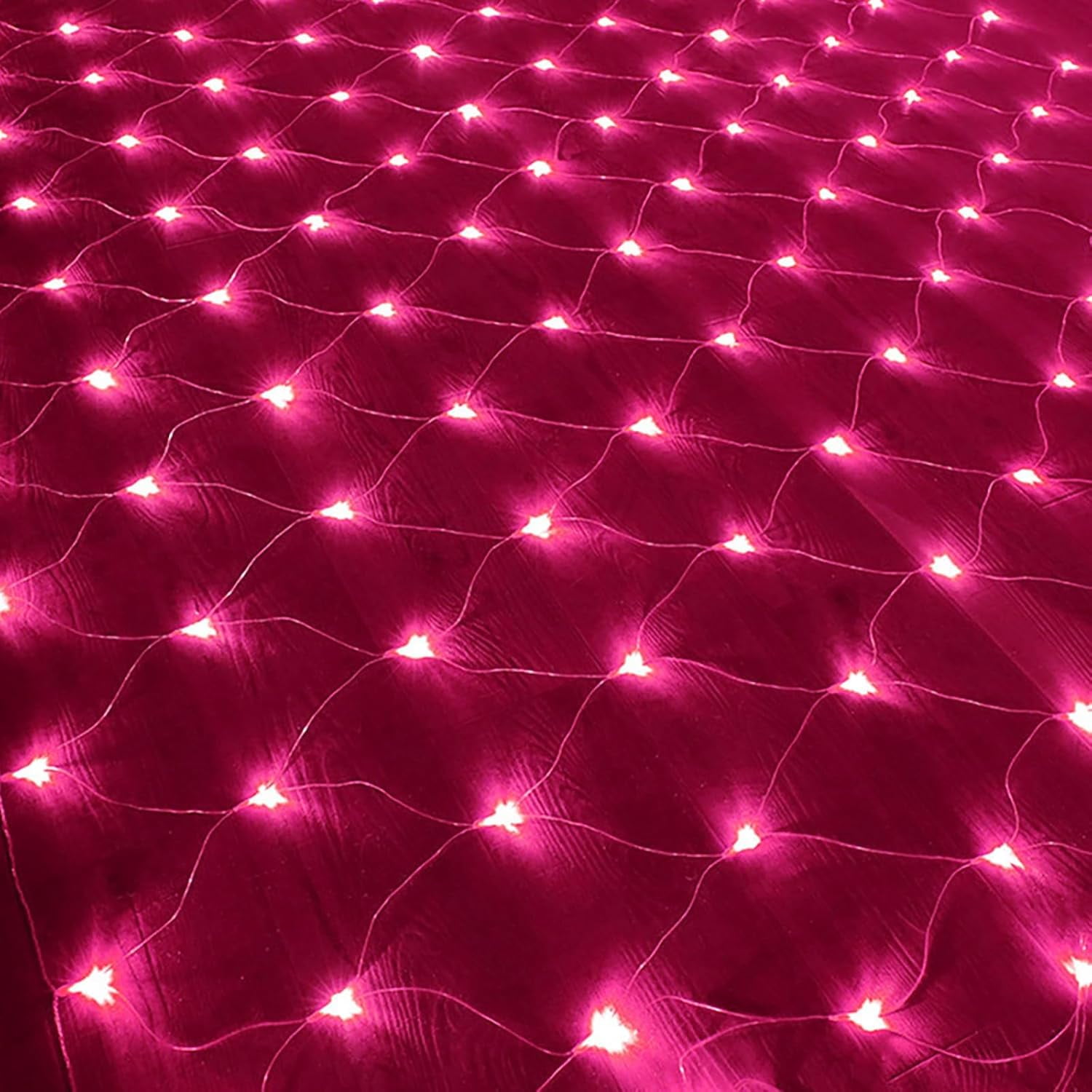 Garden Net Lights Battery Operated 2x3M 192LED Waterproof Net Mesh String Lights 8 Modes Fairy Lights for Indoor Outdoor Christmas Tree Bush Garden Backyard Décor