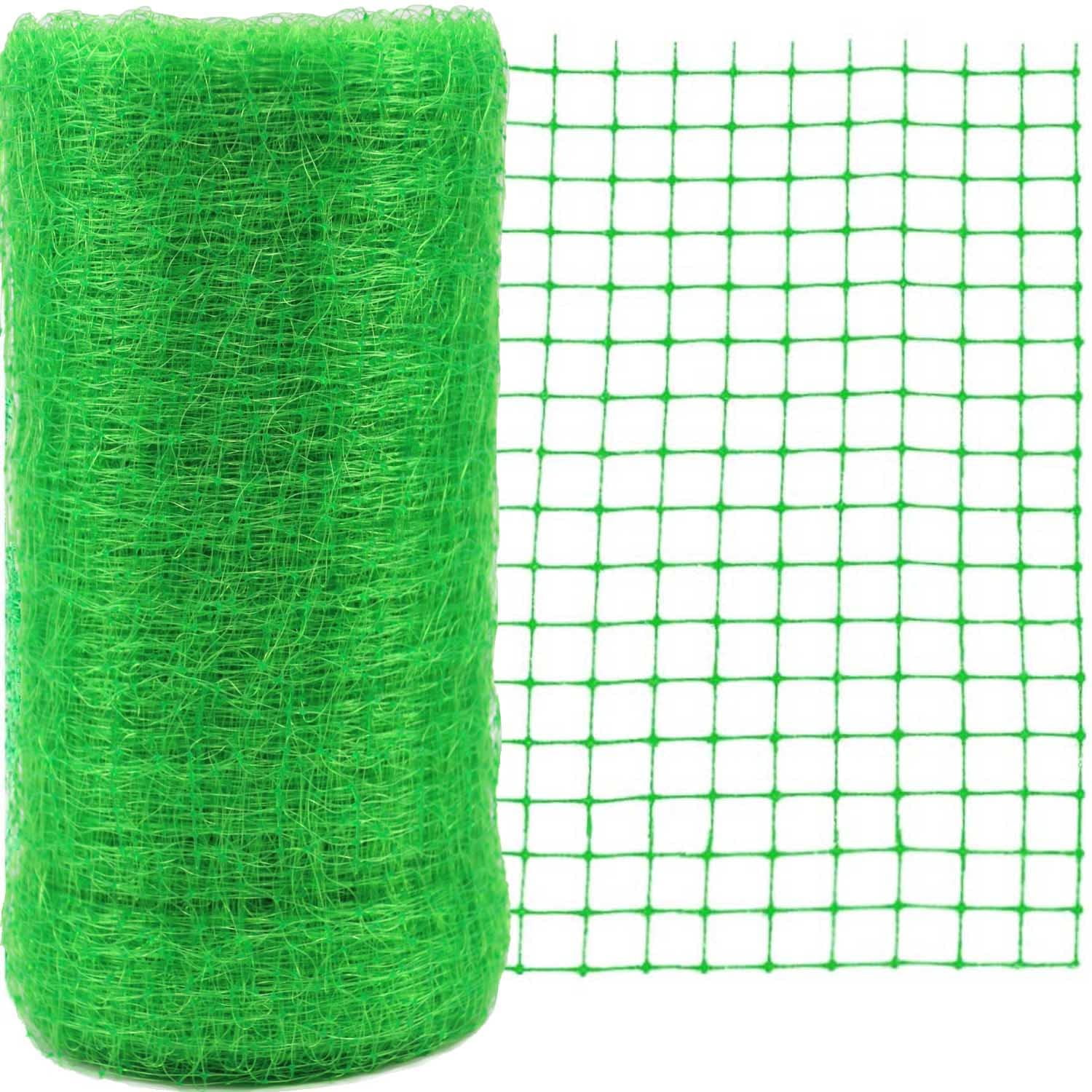 Garden Netting, 7 x 65.6 FT Bird Netting for Garden Protection, Green Deer Netting for Plants Fruit Trees Vegetables from Birds, Squirrels, Other Animals