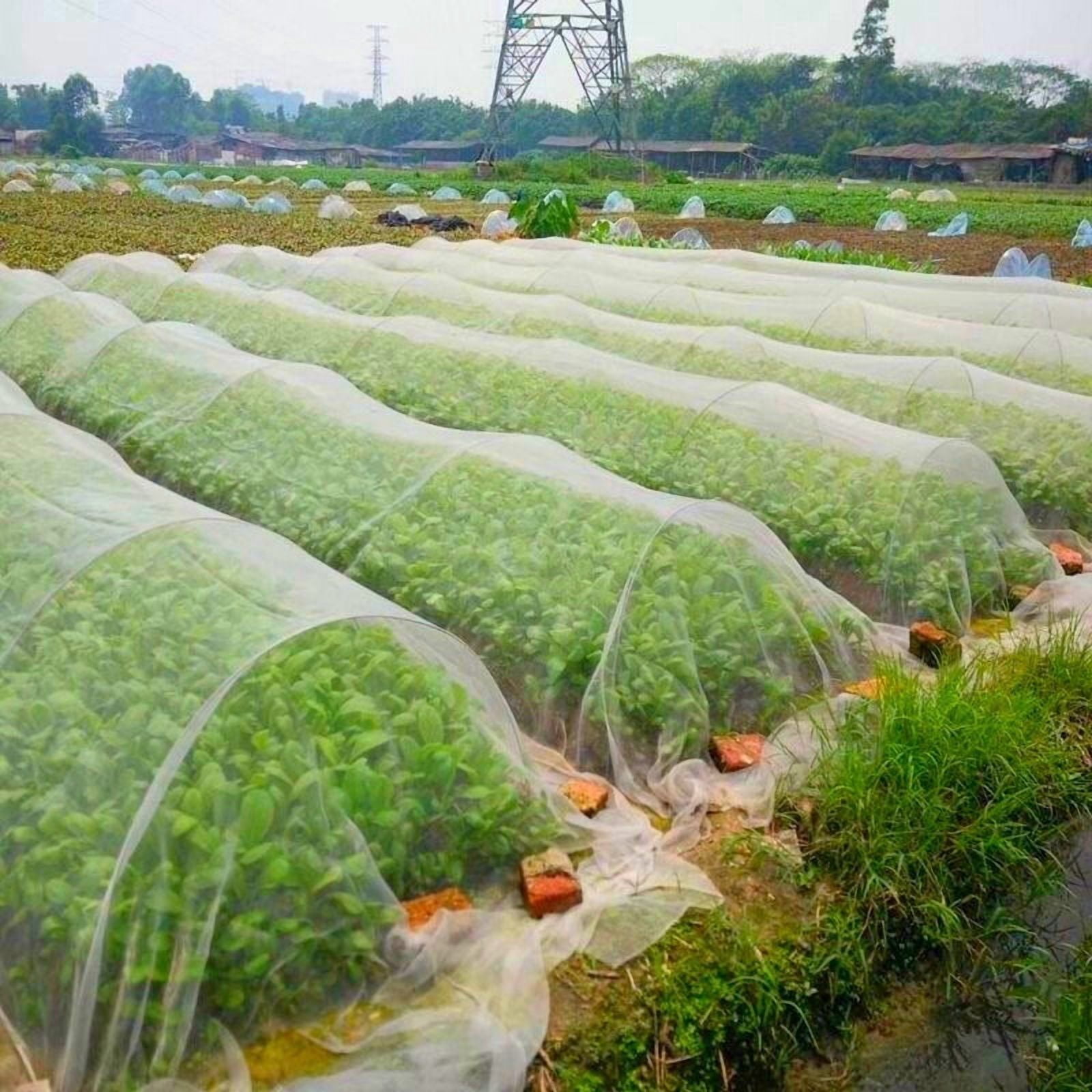 Garden Netting 9.8x49FT Fine Mesh, Barrier Bird Netting for Garden Protection, Garden Net for Protecting Plants Vegetables Flowers Fruits