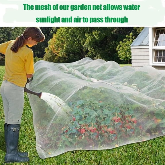 Garden Netting Gardening Raised Bed Row Cover Plant Mesh Covers For Outdoor Use