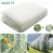 Garden Netting Mosquito Bug Insect Barrier Bird Net Plant Protect Mesh 10x33 ft