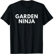 Garden Ninja Sarcastic Novelty Funny Gardening T Shirts