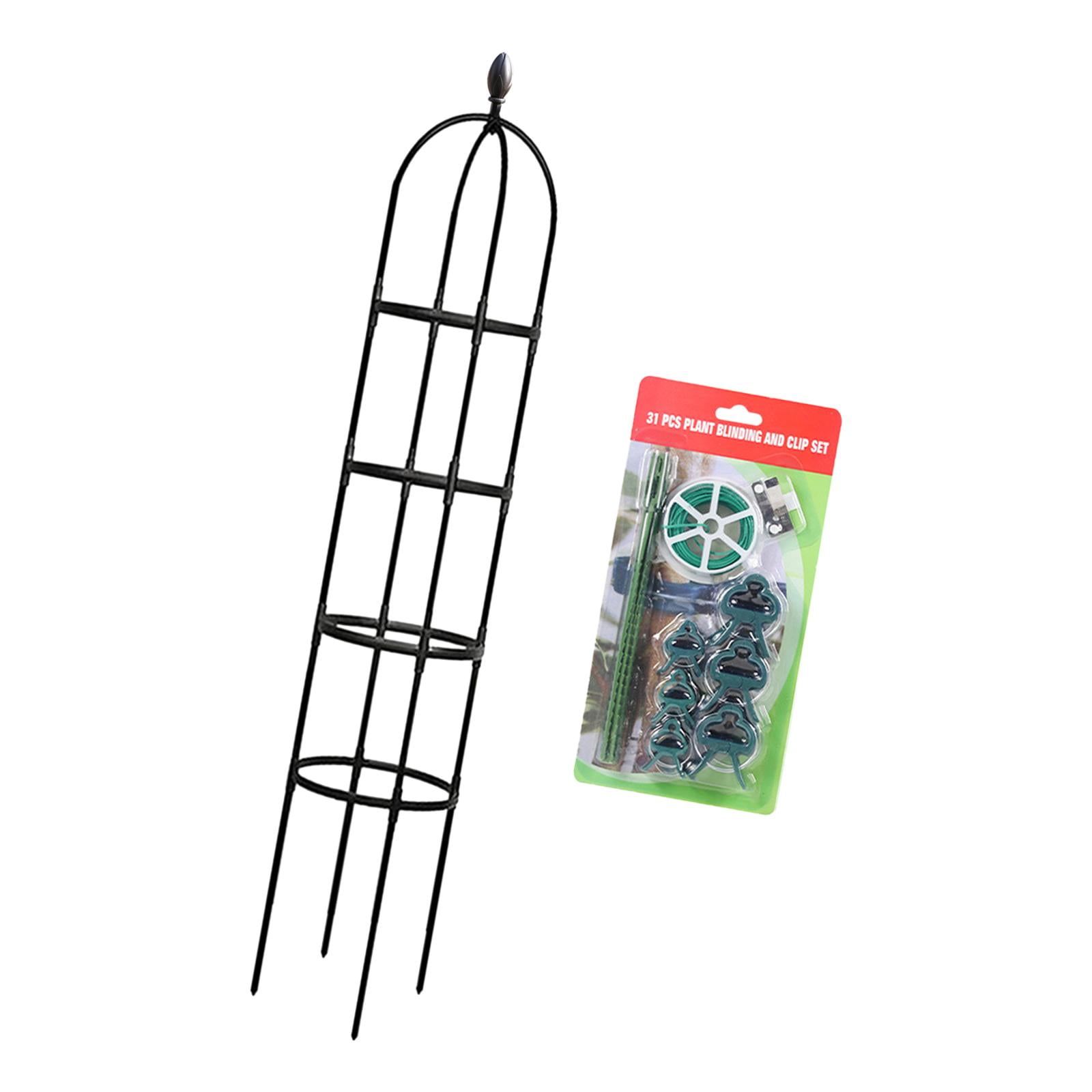 Garden Obelisk Trellis Plant Cages and Supports Decorative Garden Plant