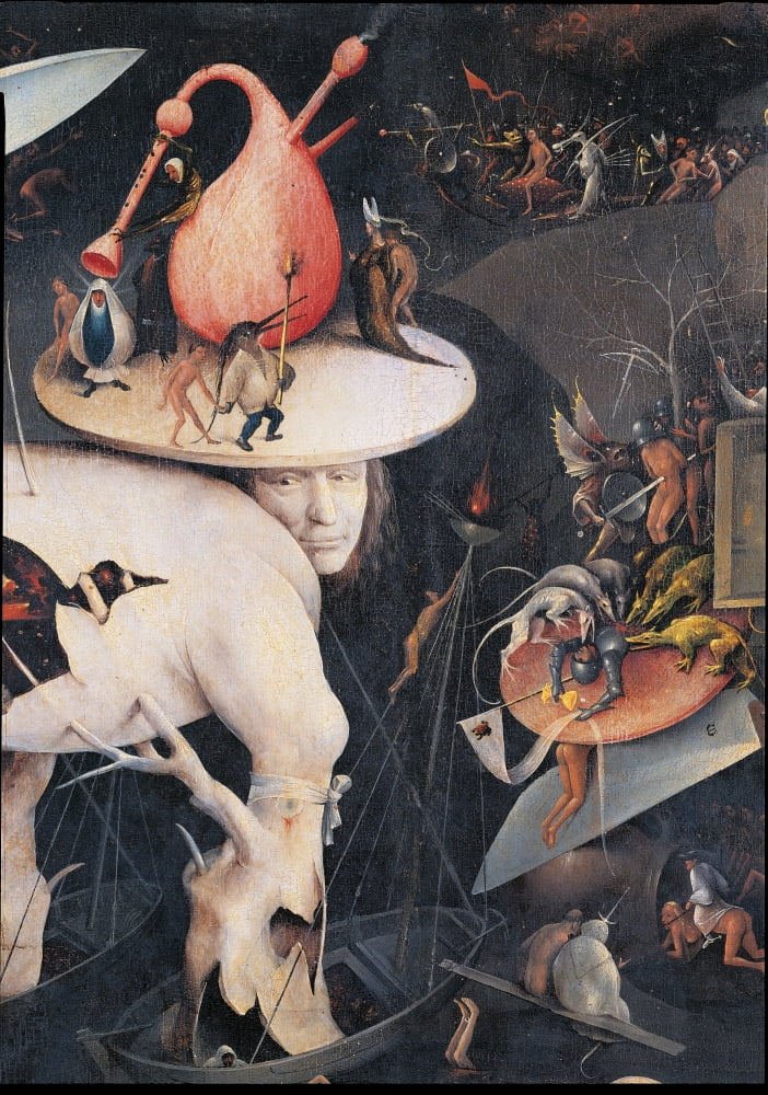 Garden Of Earthly Delights - Hell Music Canvas Art - (18 x 24)