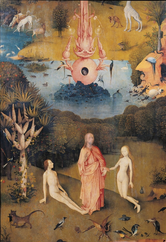 Garden Of Earthly Delights - The Earthly Paradise Canvas Art - (18 x 24)