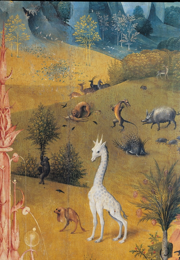 Garden Of Earthly Delights - The Earthly Paradise Canvas Art - (24 x 36)