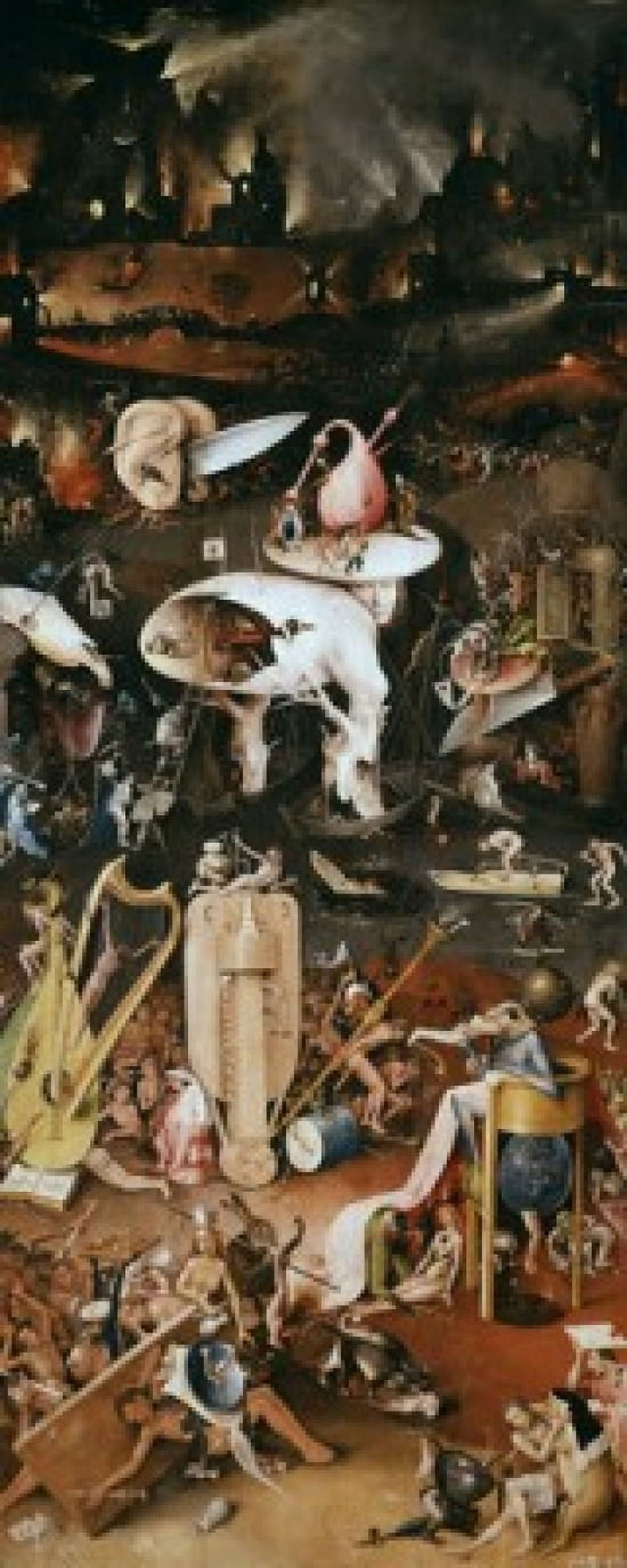 Garden Of Earthly Delights c1505 Hieronymus Bosch (ca1450-1516 Netherlandish) Museo del Prado Madrid Spain Canvas Art - Hieronymus Bosch (18 x 24)