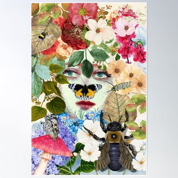 Garden Of Eden Poster Wall Art, Modern Wall Decor For Living Room Bedroom, 8x12 UNFRAMED
