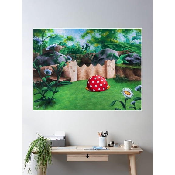 Garden Of Hope Poster Wall Art, Modern Wall Decor For Living Room Bedroom, 12x18 UNFRAMED