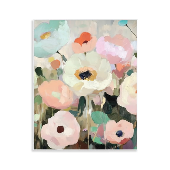 Stupell Industries Garden Of Mint Flowers Wall Plaque Art, design by Annabelle Hall, 14 x 11