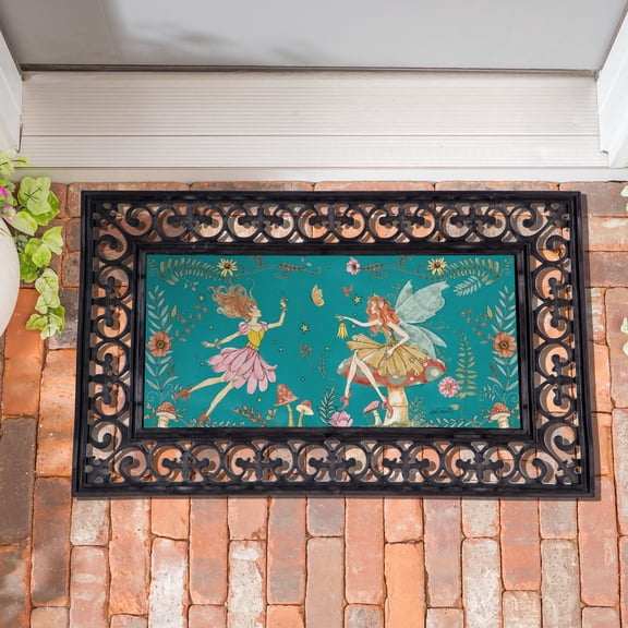 Garden Of Wonder Teal Sassafras Switch Mat