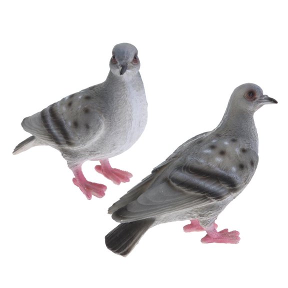 Garden Ornament Resin Artificial Bird Patio Decor Lifelike Sculptures