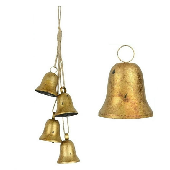 Garden Ornaments Christmas retro cow Christmas tree garden wall decorations Festive metal