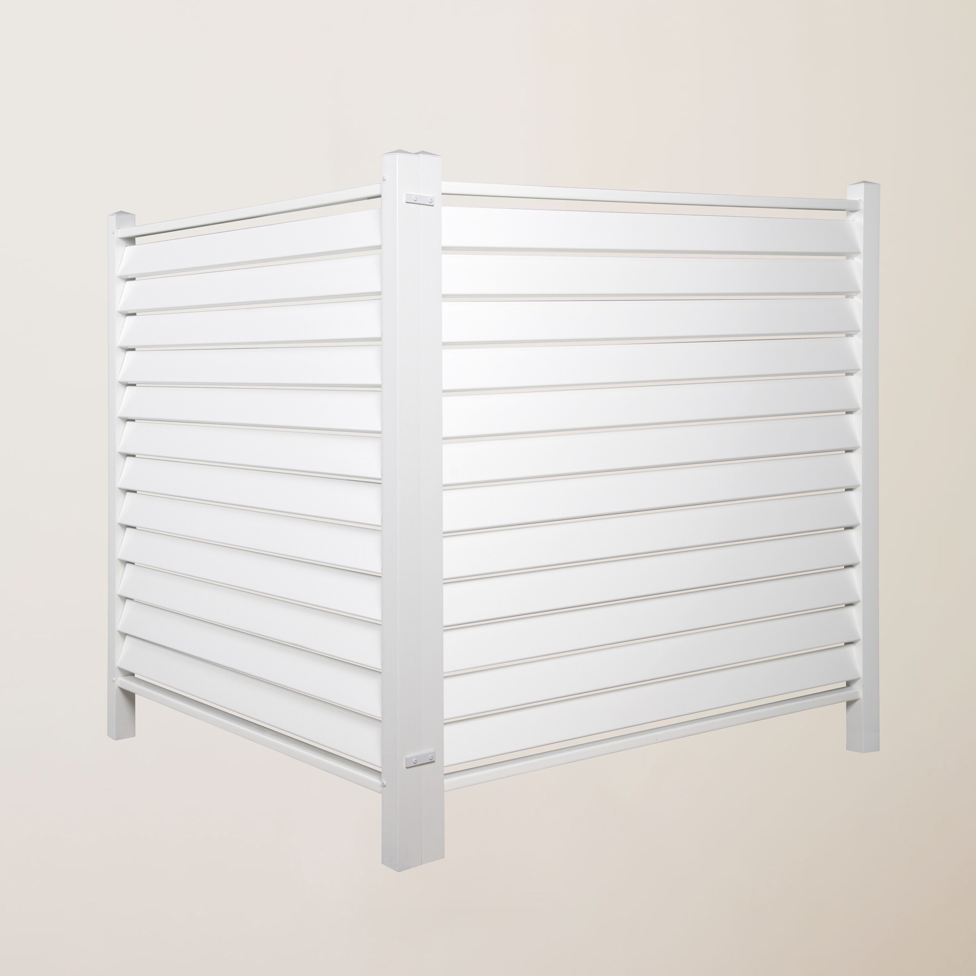 Garden Outdoor Fence Panel Decorative Vinyl Picket Fence No Dig Fencing