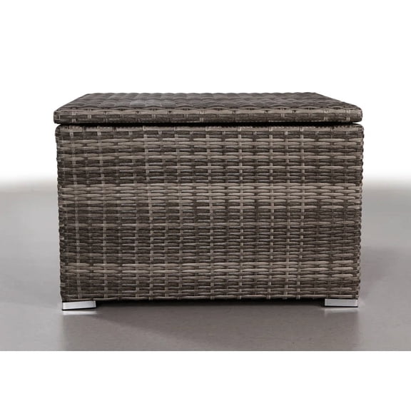 Garden & Outdoor Storage End Table - Gray Mix, Rust , Easy To Clean And Maintain, No Assembly Modern Required,