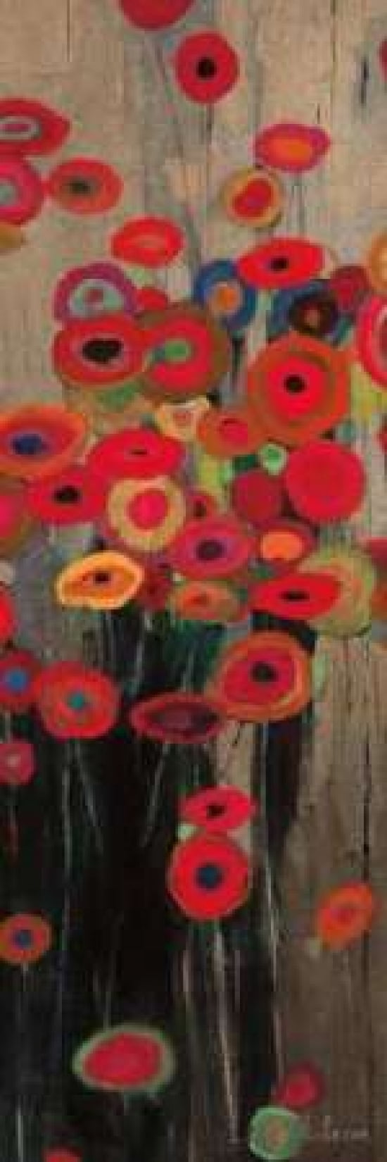 Garden Parade I Canvas Art - Don Li-Leger (8 x 24)