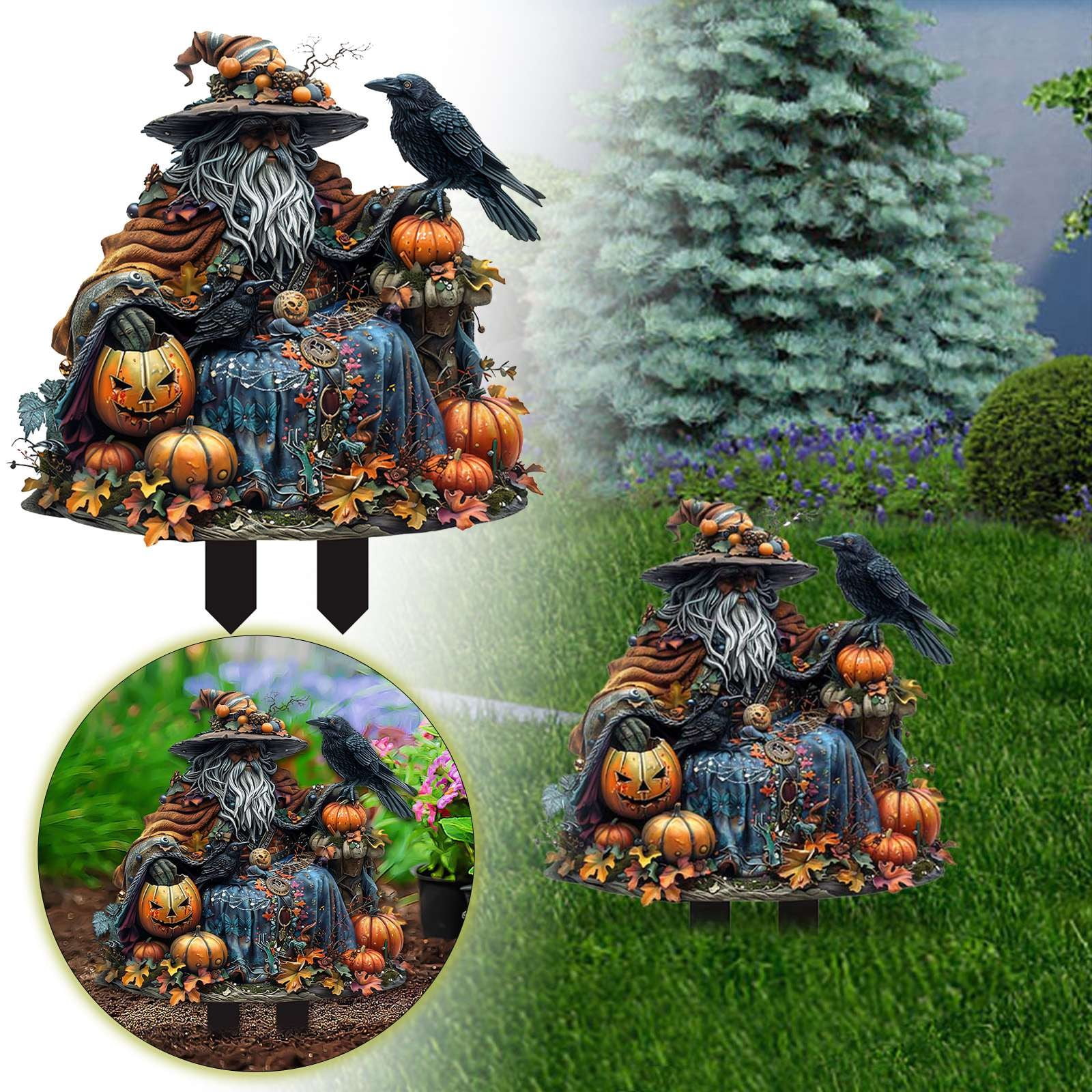 Garden Party 36 Organizer Large Garden Flag Holder Stand 28x40 Yard