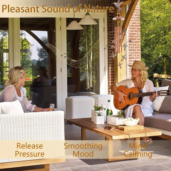 Garden Party Hummingbird Chime: Music To Liven Gatherings