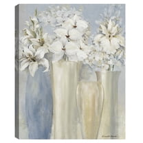 Garden Party I Pastel by Richard Hensen Canvas Art Print