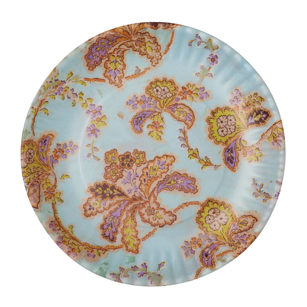 Garden Party Melamine Plates - Set Of Four