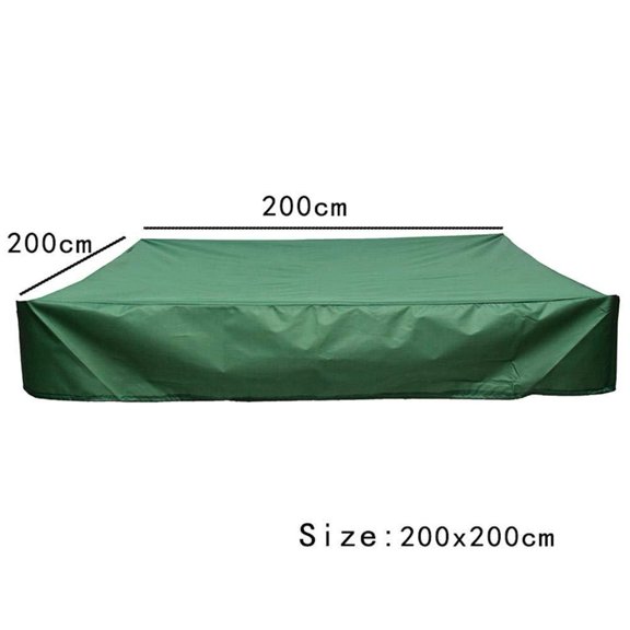 Garden Patio Children's Toy Sandpit Cover Furniture Cover Waterproof Visor