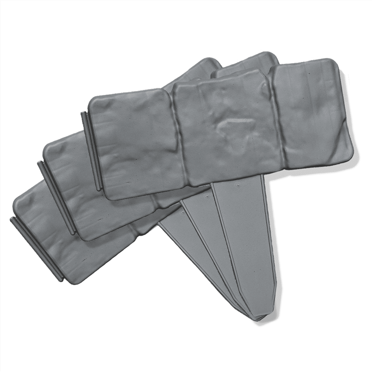 Garden Patio Edge Border, Imitation Stone Fence Panels, Patio Outdoor