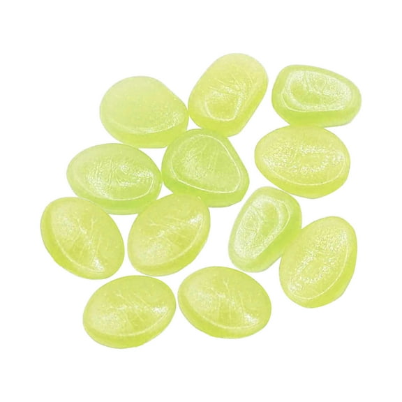 Garden Pebbles Glow Stones Rocks Luminous Pebbles For Walkways Outdoor Decor