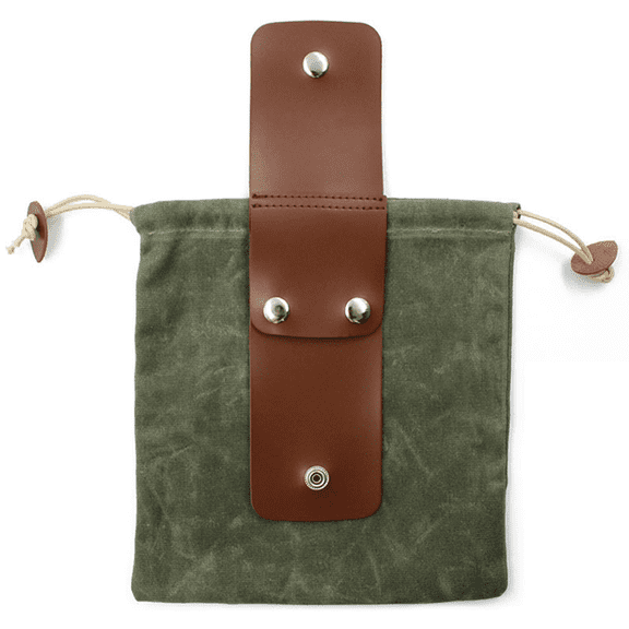 Garden Picking Fruit Bags With Drawstring for Harvesting Multi-function Foraging BaggreenPU